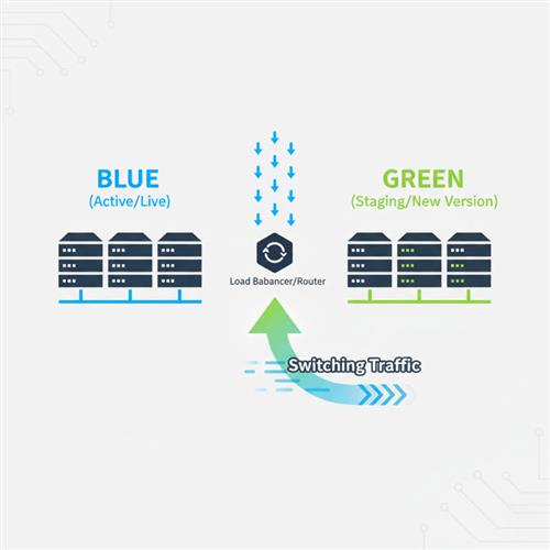 Blue-Green Deployment: Chiến lược giúp cập nhật phần mềm không downtime bằng hai môi trường song song. Phân tích CBA và Iceberg Model.