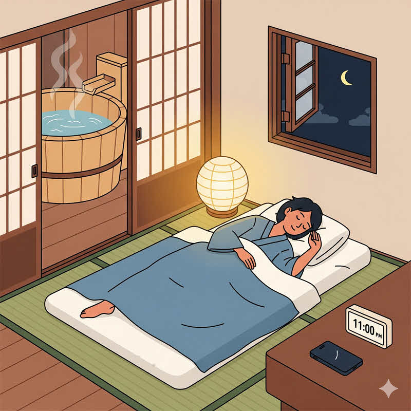 7 thói quen ngủ kiểu Nhật giúp bạn ngủ ít hơn nhưng vẫn tỉnh táo, khỏe mạnh và tràn đầy năng lượng mỗi sáng.