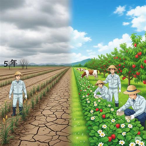 Người Nhật cải tạo đất hoang 5 năm thành nông trại sạch kiểu mẫu, chứng minh chiến lược bền vững thắng lợi trước mọi hoài nghi.