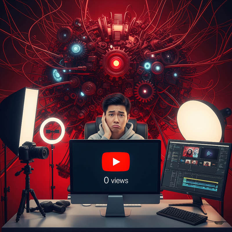 Tại sao video chất lượng cao vẫn 0 view trên YouTube? Hiểu thuật toán, kiên trì và đúng ngách mới tạo ra thành công bền vững.”
