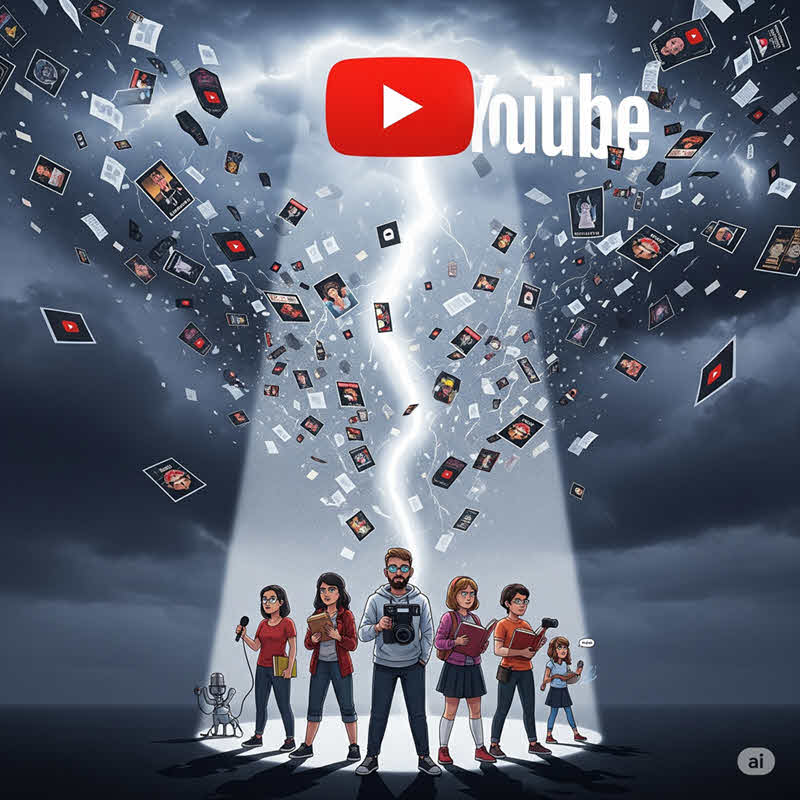YouTube siết chặt nội dung AI và reup trong 2025, ưu tiên video gốc, chân thật và có giá trị do con người sáng tạo.