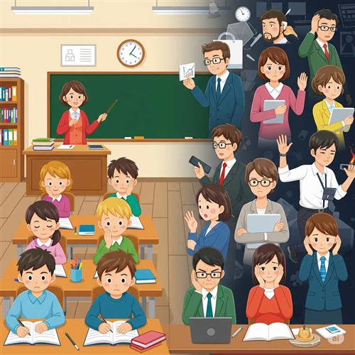 Sự khác biệt giữa trường học và trường đời, nơi kỹ năng sống và street-smart quyết định thành công ngoài sách vở.