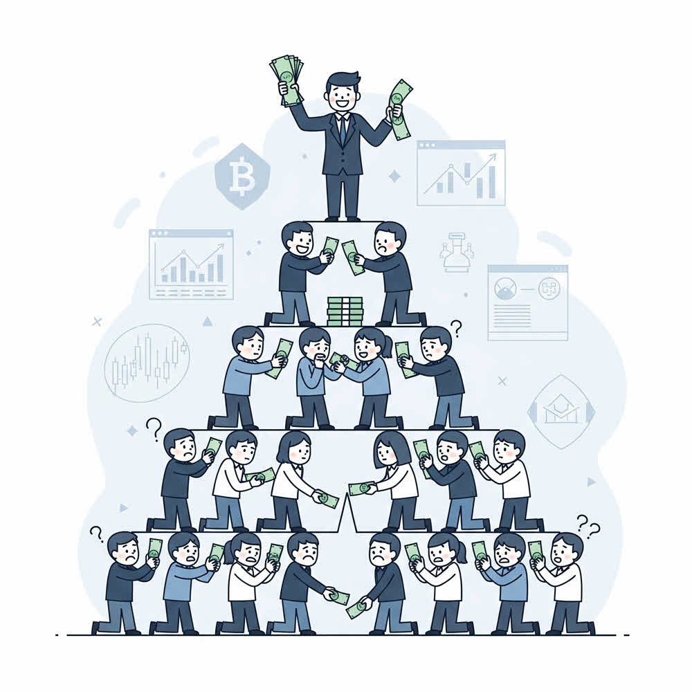 Mô hình Ponzi hiện đại: lừa đảo đầu tư qua khởi nghiệp, tiền ảo, đa cấp và thực phẩm chức năng