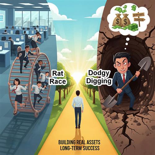 Rat Race vs Dodgy Digging