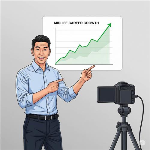 Người trung niên tìm lại đột phá sự nghiệp ở giai đoạn hai trong thời đại AI, với tư duy mới và vai trò sáng tạo.