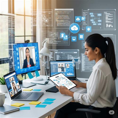 CTO bán thời gian làm việc từ xa, quản lý nhiều startup, linh hoạt nhưng đối mặt với áp lực quá tải và thu nhập không ổn định.