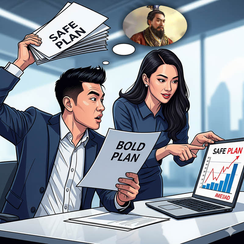 Bí quyết thành công đôi khi đến từ việc dám làm ngược lời khuyên an toàn, bước ra khỏi vùng thoải mái để đón cơ hội.