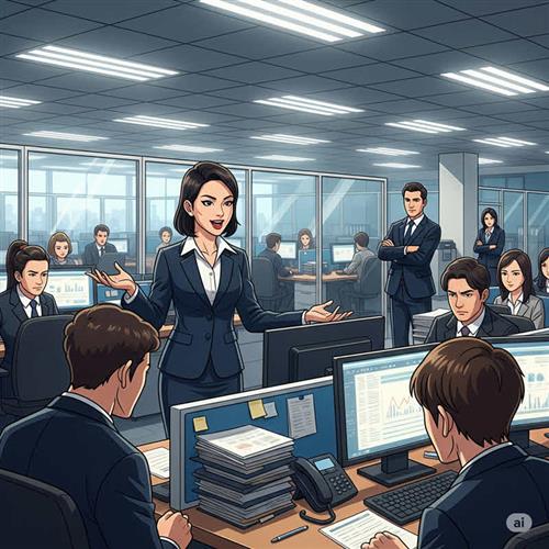 Nhân vật nịnh bợ sếp, giả tạo nơi công sở bị đồng nghiệp vạch mặt, phản ánh mặt tối của văn hóa làm việc hiện đại.