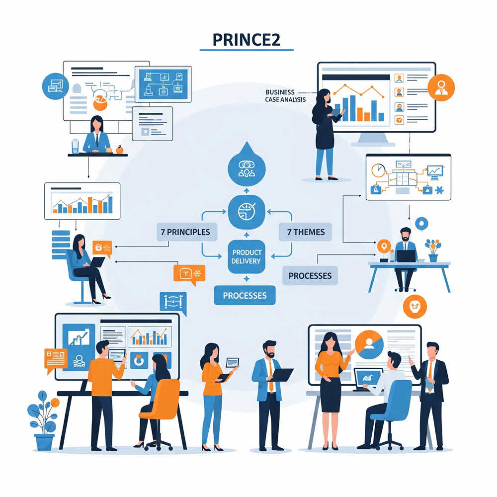 Phương pháp quản lý dự án PRINCE2 giúp kiểm soát hiệu quả, giảm rủi ro và nâng cao minh bạch trong mọi giai đoạn thực hiện dự án.