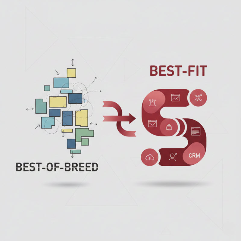 SMEs chuyển từ phần mềm best-of-breed sang best-fit để tinh gọn quy trình, tối ưu chi phí và tăng hiệu quả.
