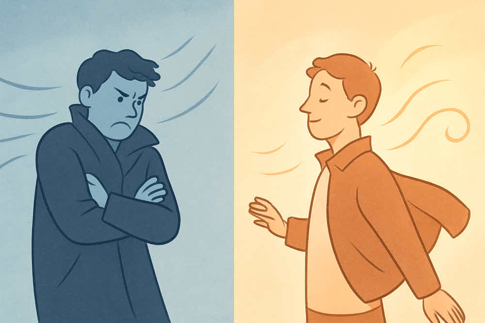 Các nhà tâm lý gọi đây là "hiệu ứng gió nam". Sự nhẹ nhàng lúc nào cũng mang lại hiệu quả cao hơn hẳn so với việc nghiêm khắc, la hét.
