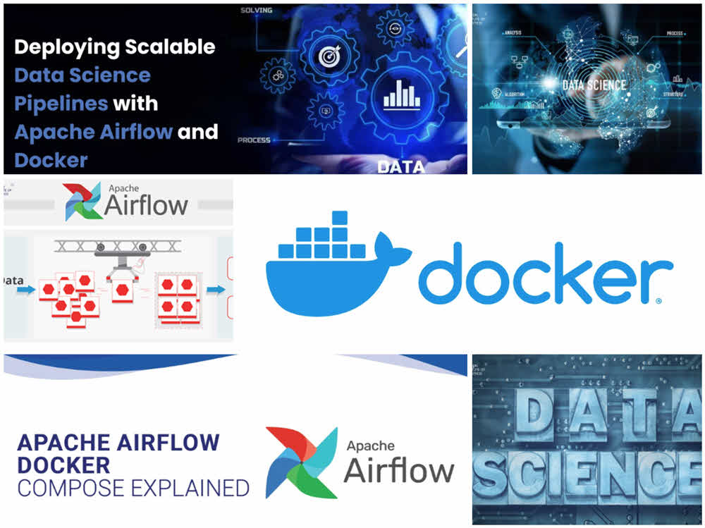 Triển khai pipeline khoa học dữ liệu có thể mở rộng bằng Apache Airflow và Docker, tối ưu hóa tự động hóa và triển khai mô hình.